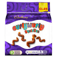 Picture of Cadbury Curly Wurly Swirl £1.69 Bag