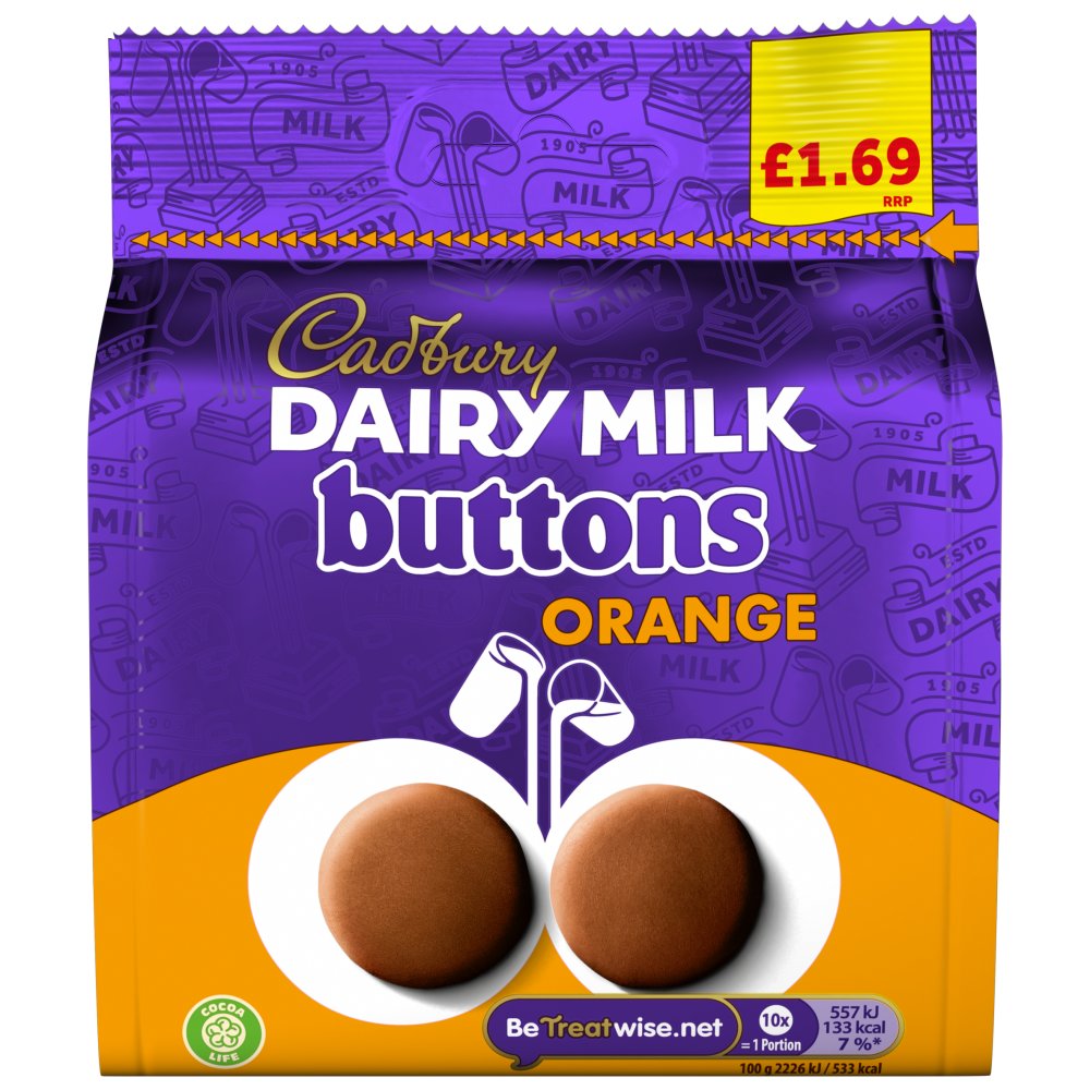 Picture of Cadbury Orange Buttons £1.69