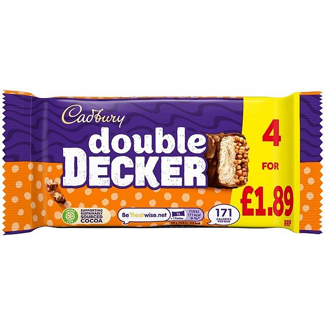 Picture of Cadbury Double Decker 4PK PMP £1.89
