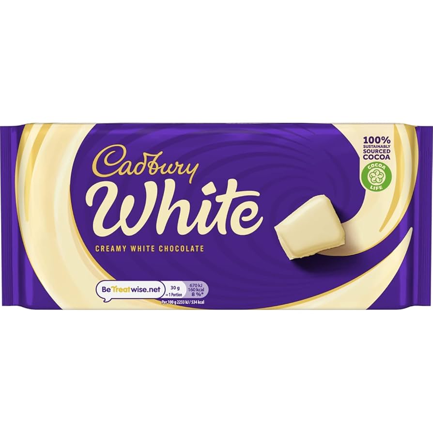 Picture of Cadbury DM White £1.69 Block