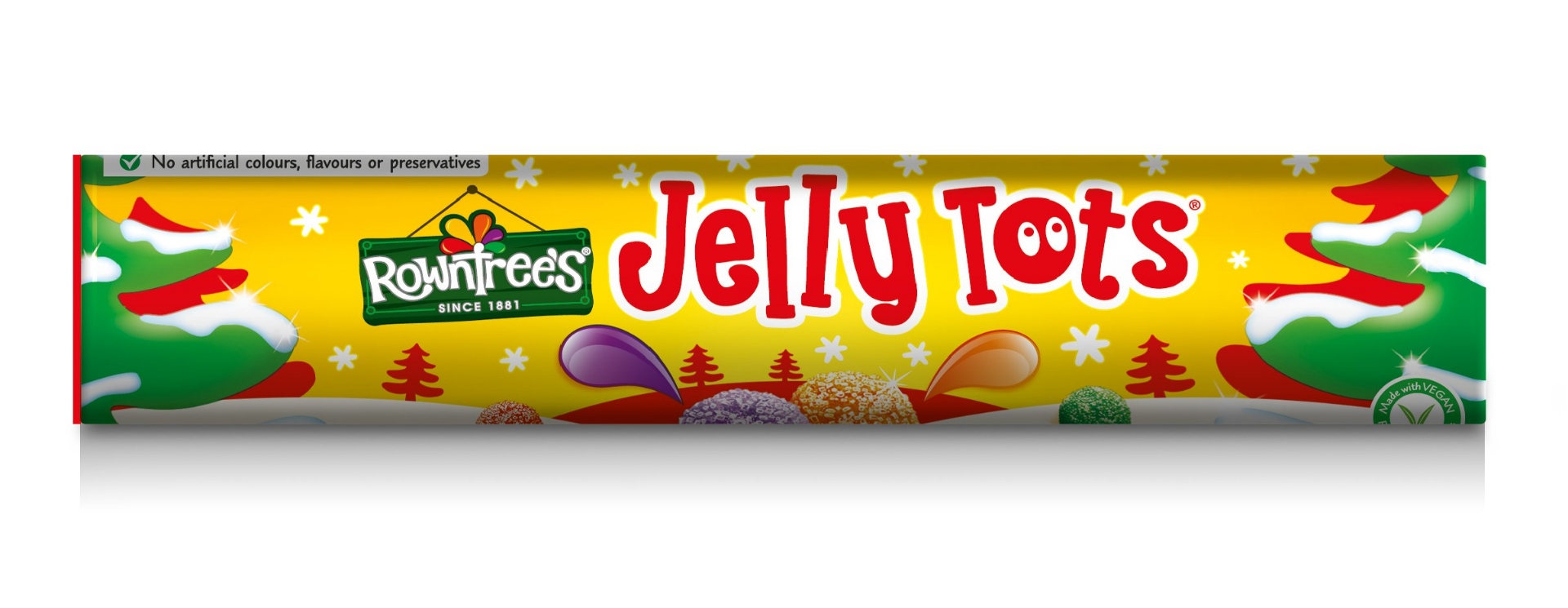 Picture of Rowntrees Jelly Tots Giant Tube 15X115Gm