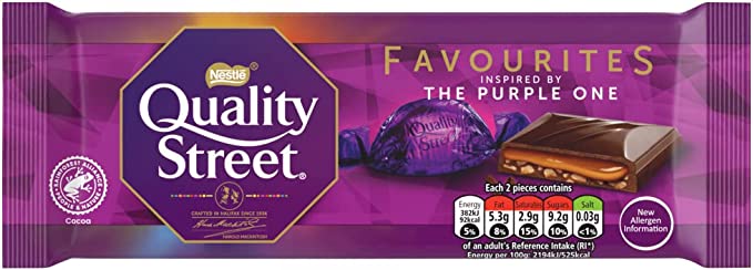 Picture of Quality Street The Purple One Block 17X87Gm