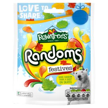 Picture of Rowntrees Randoms Festive Sharing Pouch 10X130Gm