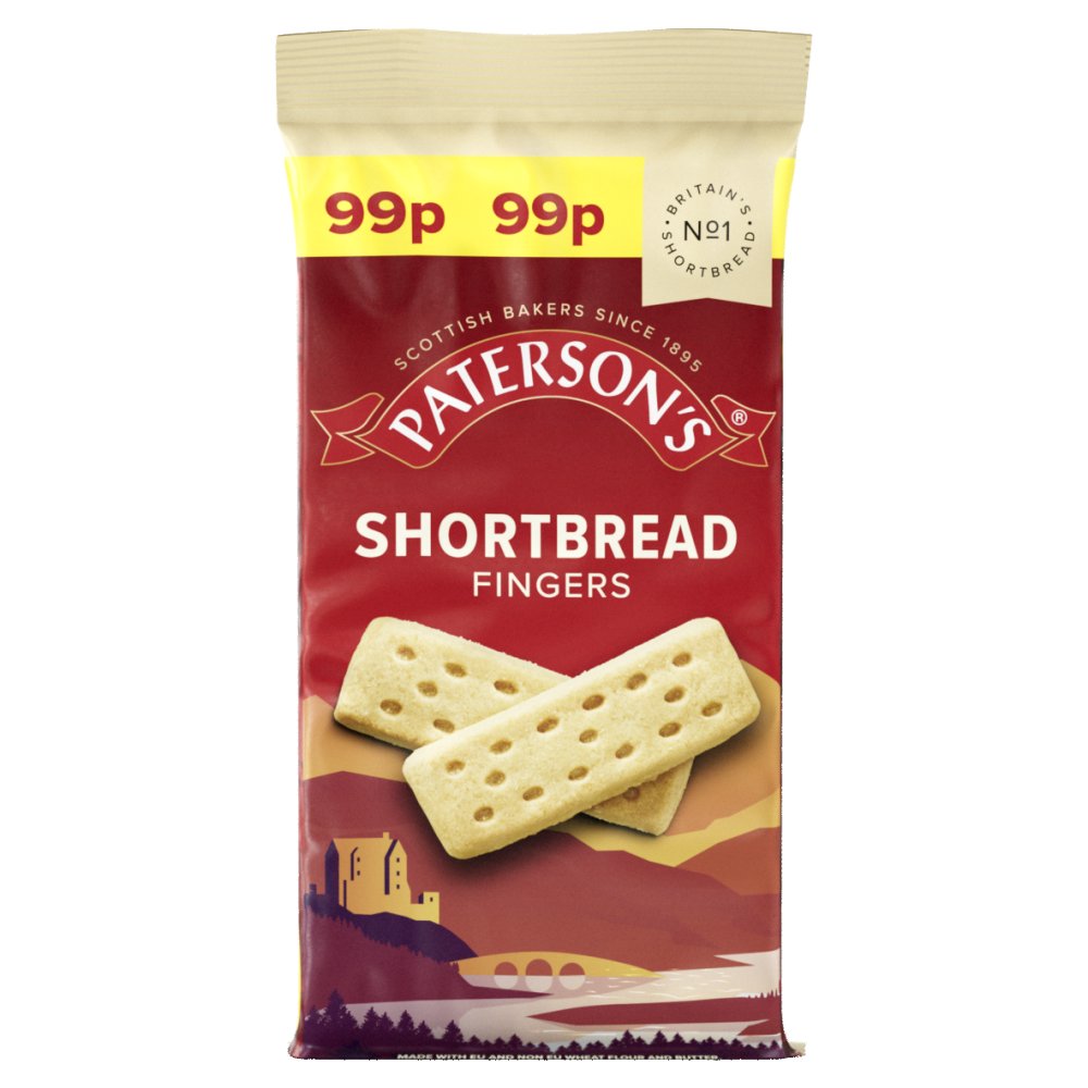 Picture of Paterson's Shortbread Fingers 99p