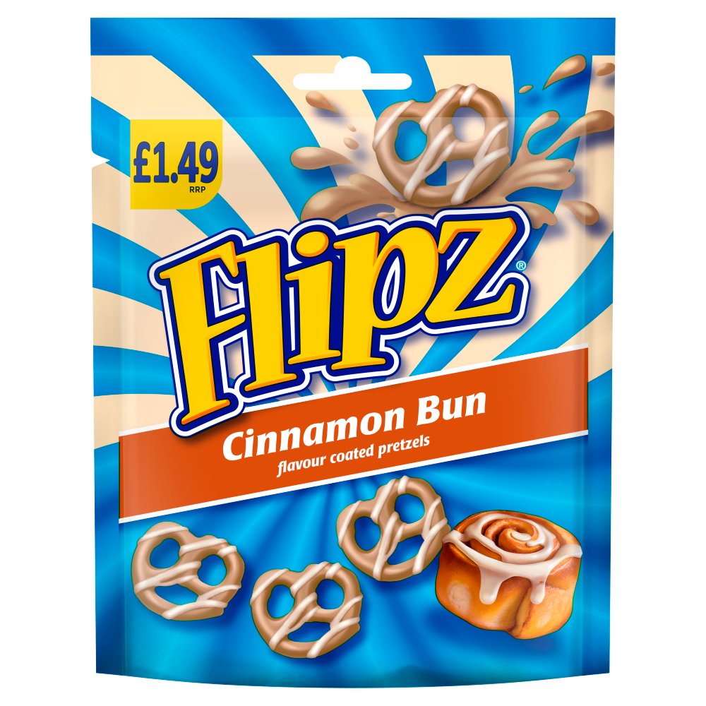 Picture of Flipz Cinnamon Bun Pretzel £1.49