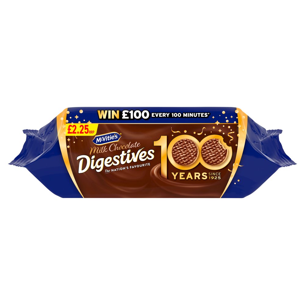 Picture of McV Digestives Milk Choc £2.25