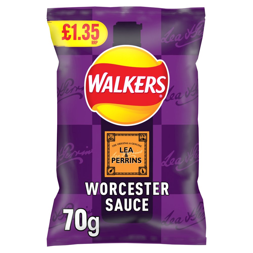 Picture of Walkers Lea & Perrins Worcester Sauce   £1.35