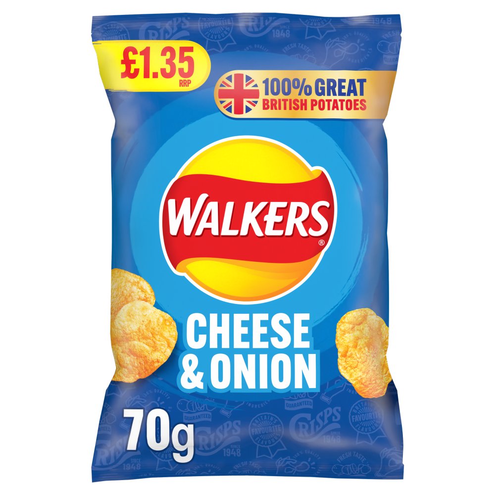 Picture of Walkers Cheese & Onion  £1.35 