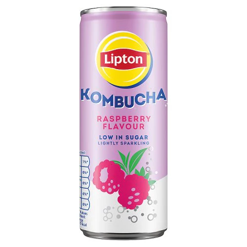Picture of Lipton Kombucha Raspberry Can