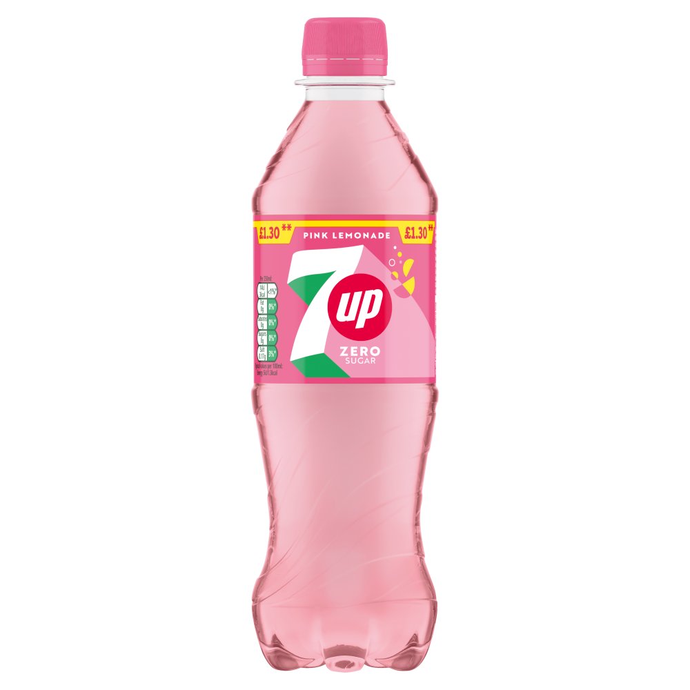 Picture of 7 UP Zero Pink Lemonade PET £1.30