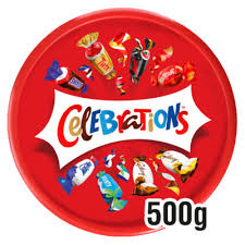 Picture of Celebrations Tub 500g