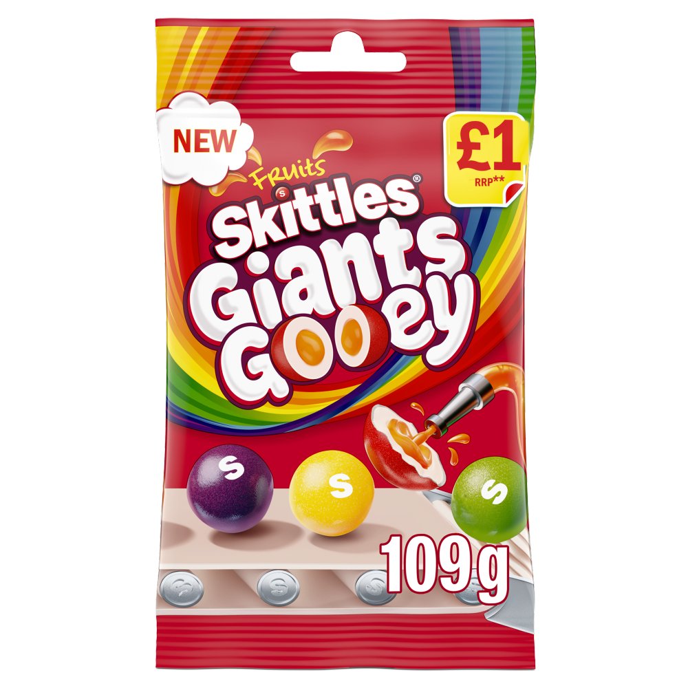 Picture of Skittles Giants Gooey Fruits £1