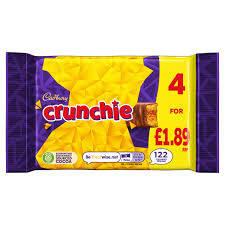 Picture of Cadbury Crunchie 4PK £1.89