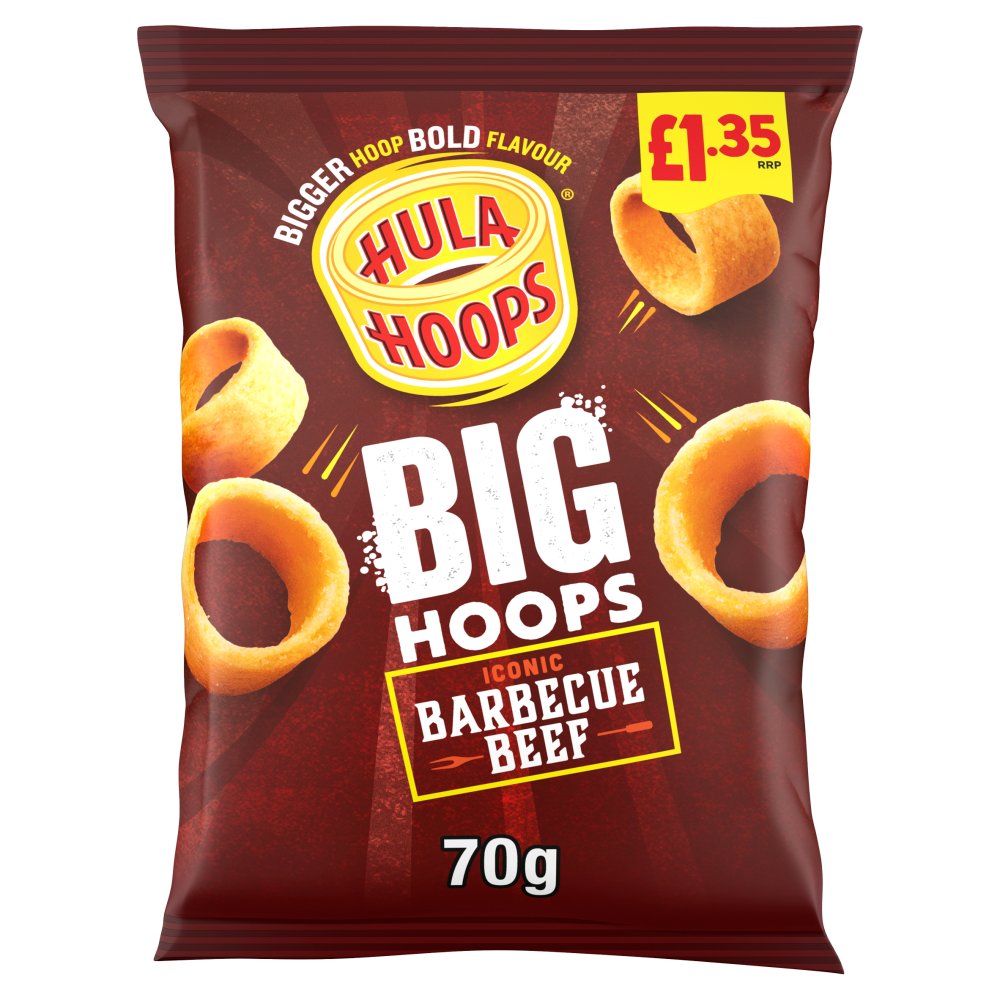 Picture of Hula Hoops Big Hoops BBQ £1.35