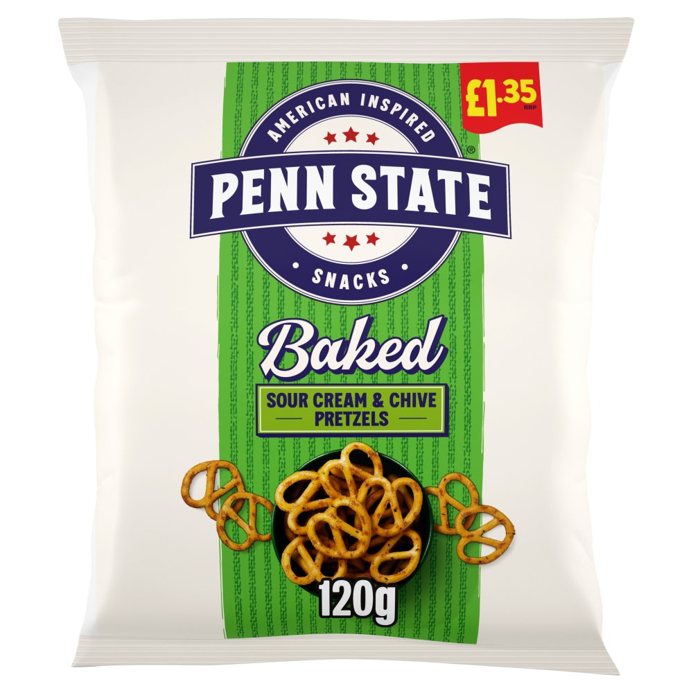 Picture of Penn State Sour Cream and Chive Pretzels £1.35