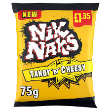 Picture of Nik Nak Tangy Cheese £1.35