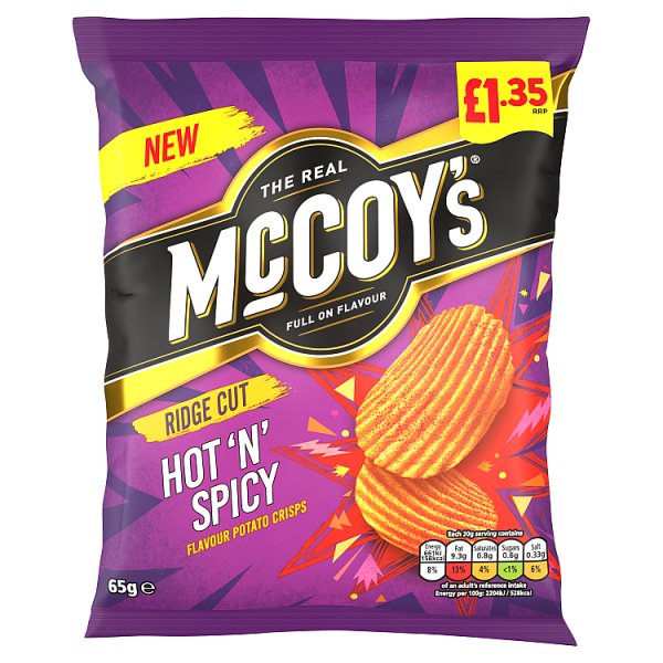 Picture of McCoys Hot & Spicy PMP £1.35