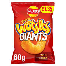 Picture of Wotsits Giants Swt & Spicy Flamin Hot £1.35 