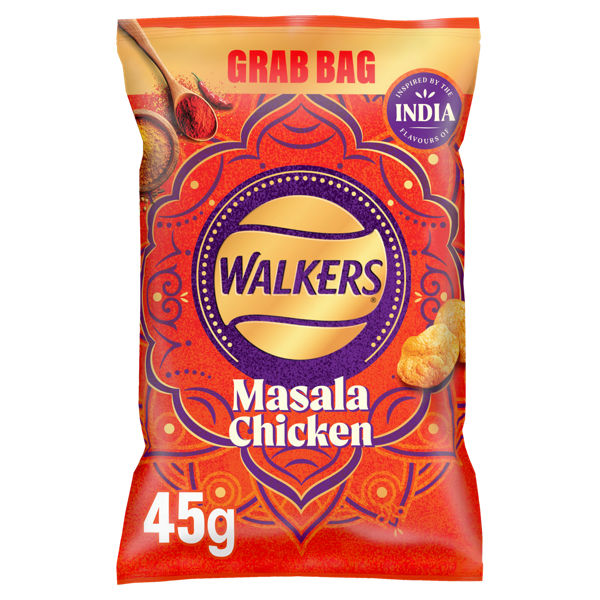 Picture of Walkers GRAB BAG Masala Chicken 