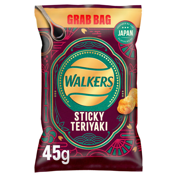 Picture of Walkers GRAB BAG Sticky Teriyaki 