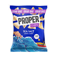 Picture of PROPERCHIPS Sea Salt Lentil Grab Bag