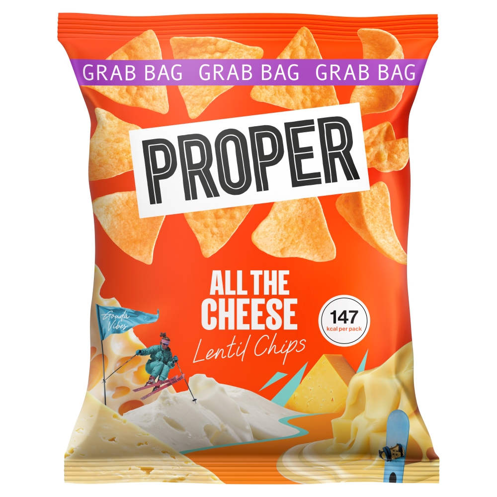 Picture of PROPERCHIPS All the Cheese Lentil Grab Bag
