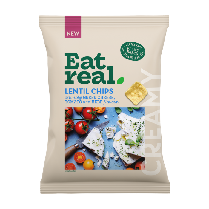 Picture of Eat Real Lentil Greek Cheese Tomato & Herb