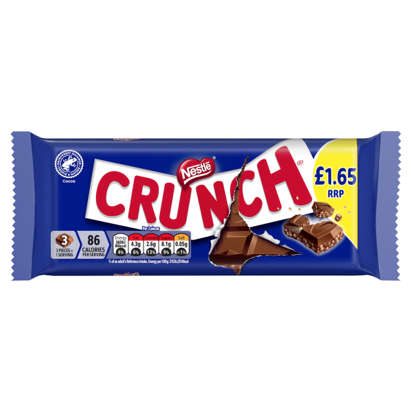 Picture of Nestle Crunch Milk Block £1.65