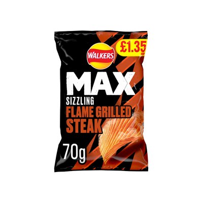 Picture of Walkers Max Flame Grill Steak £1.35