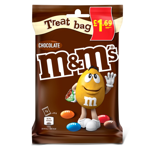 Picture of M & M Chocolate £1.69 Treat Bag