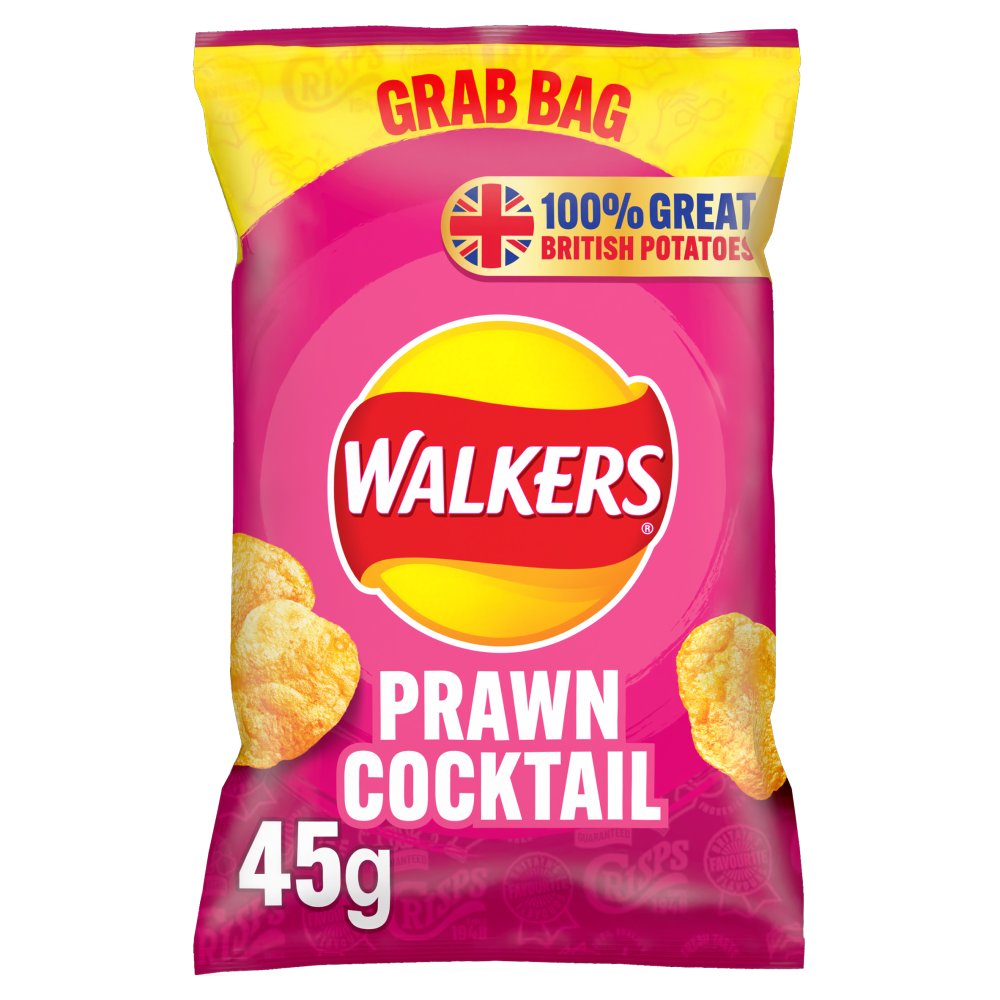 Picture of Walkers GRAB BAG Prawn Cocktail NHFSS