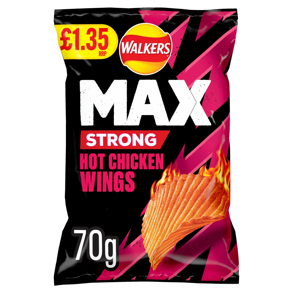 Picture of Walkers Max Hot Chicken Wings £1.35