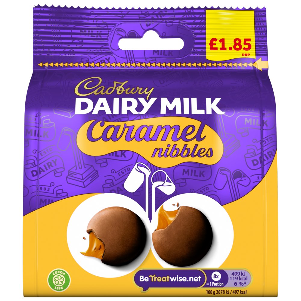 Picture of Cadbury Caramel Nibbles £1.85 Bag