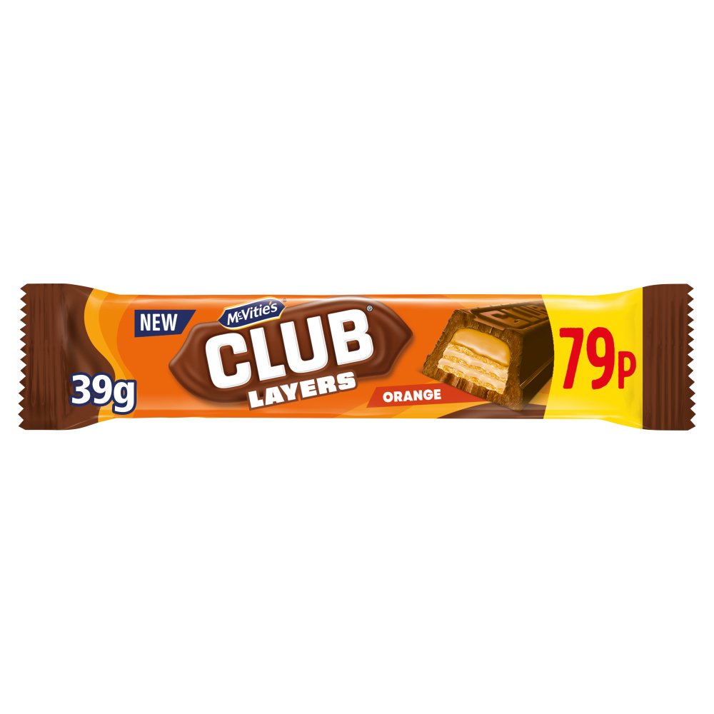 Picture of McV Club Wafer Orange 79p