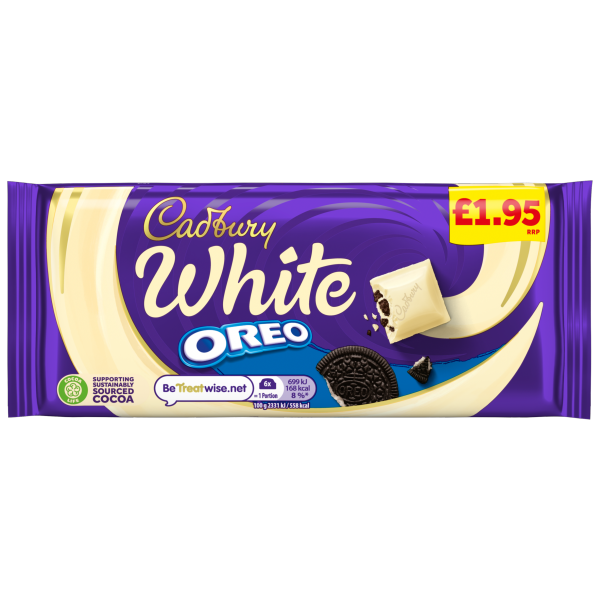 Picture of Cadbury Oreo White £1.95 Block