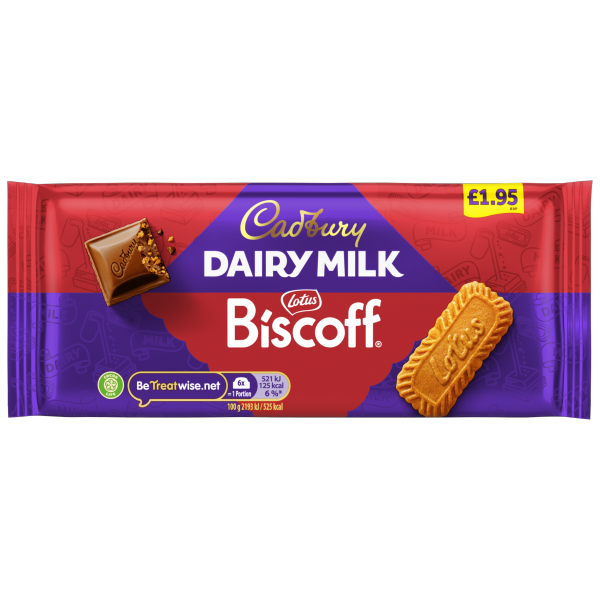 Picture of Cadbury DM Biscoff £1.95 Block