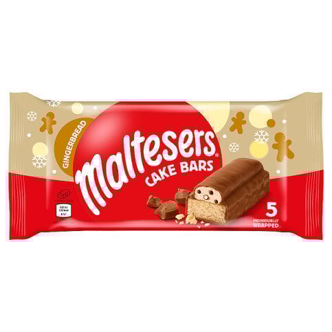 Picture of Maltesers Gingerbread Cake Bars