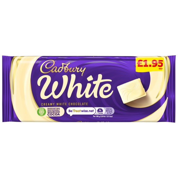 Picture of Cadbury DM White £1.95 Block