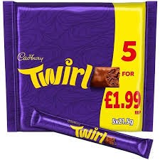 Picture of Cadbury Twirl 5PK PMP £1.99